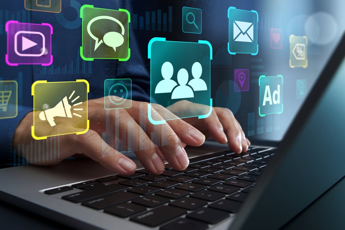 Marketing analytics dashboard